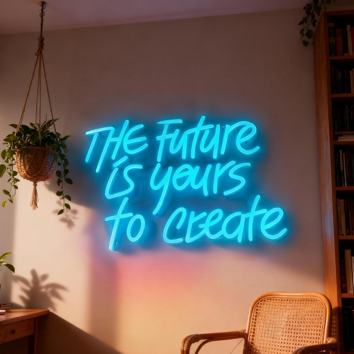Accessories For Your Gaming Room - O Futuro é Seu - Letreiro