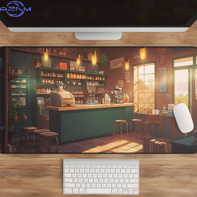 Gaming Accessories Shop - Tapete de Mesa Kawaii Anime, Arte