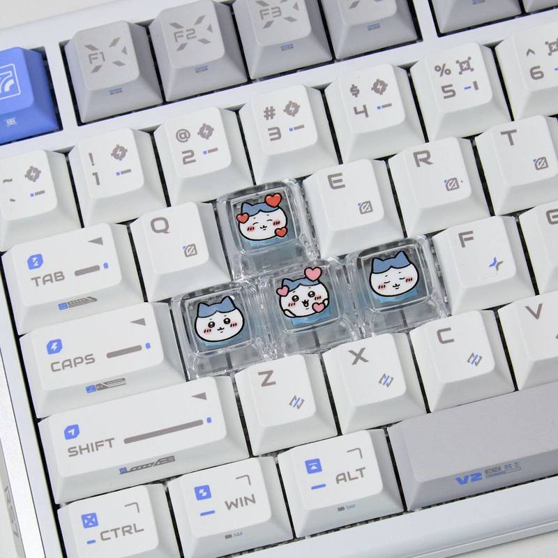 Chiikawa 4 peças de teclas per - Gaming Accessories For Room avaliação e preço
