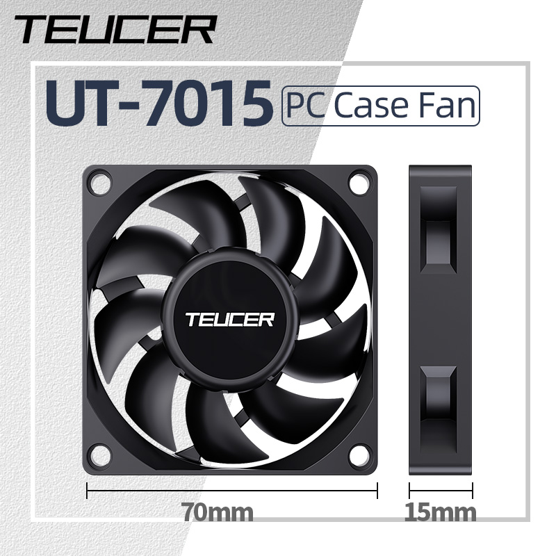Teucer UT-7015 7cm ventilador  - Gaming Accessories Rack avaliação e preço
