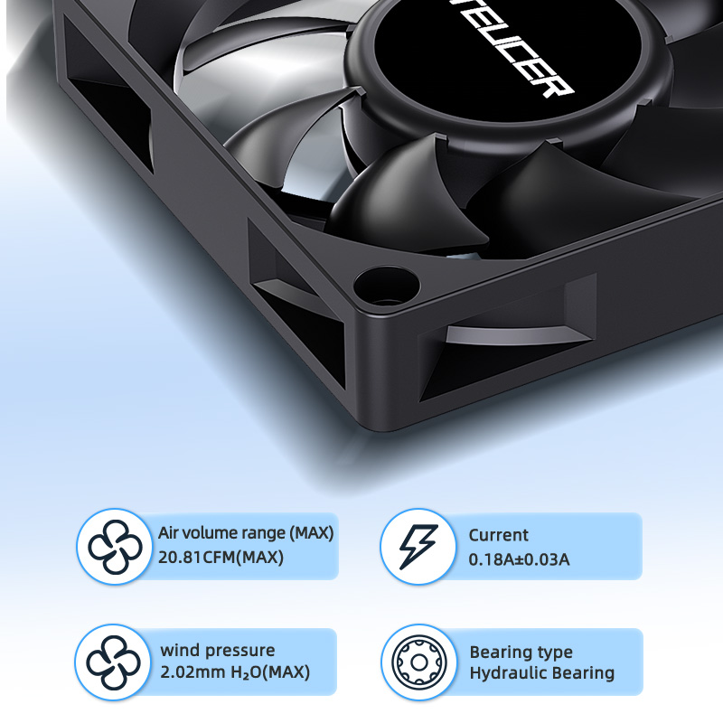 Teucer UT-7015 7cm ventilador  - Gaming Accessories Rack avaliação e preço